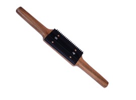 Buff Rake with Wooden Handle