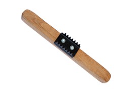 Buff Rake Small with Wooden Handle