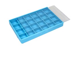 Plastic Boxes with 24 Compartments