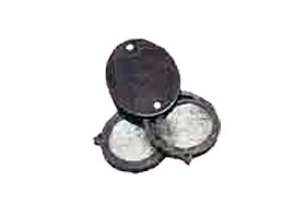 Folding Magnifiers - Plastic Cover (Double Lens)