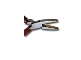 Plier Flat Nose with Brass Tip