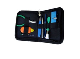 Watch Battery Changing Kit with Leather Case (8 Pcs.)